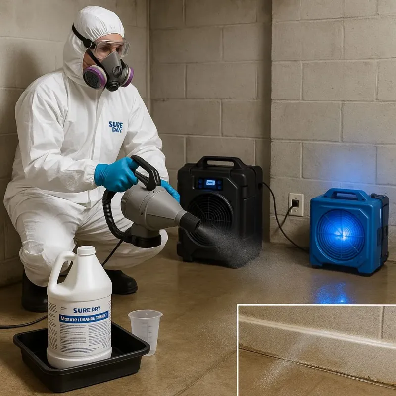 Sanitization and Odor Removal process in Fayetteville, WV